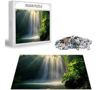 Puzzles para Adultos, Puzzle 3000 Piezas Caer Rompecabezas Adultos Pieza de Madera Juegos, Obra de Arte de Juego de Rompecabezas, Jigsaw Puzzle Luz del sol, Decoración del Hogar Regalos 122x81cm D-409