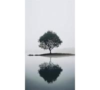 Puzzles para Adultos, Puzzle de 1200 Piezas, Reflejo del Agua del Árbol Puzzle, Obra de Arte de Juego de Rompecabezas para Adultos, Educativo, descompresión, Divertido Juego Familiar 75 x 50 cm