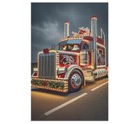 Puzzles para adultos, rompecabezas de camiones, 1000 piezas, juguete intelectual creativo, juegos de montaje, 78 × 53 cm