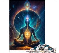 Puzzles para Adultos, Universo Zen Esotérico, Puzzle de 1000 Piezas, Puzzles de Cartón para Mayores de 12 Años y Adultos, Puzzles Familiares, Tamaño de Regalo (26 x 38 cm)