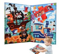 Puzzles para,Puzzles para niños pequeños, Juego de magnético para niños, Libro de magnético, Puzzle magnético Creativo para el hogar, el Coche y el Exterior