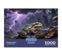 Puzzles Rana de árbol 1000 Piezas De para Adultos, Rompecabezas Tormenta Rainforest Adultos, Juego Familiar Productos Lúdicos Creativos 70x50cm/1000pcs