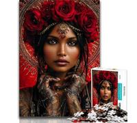 Puzzles Skullgirls Art Jigsaw Puzzle de 1000 Piezas para Adultos Mayores de 14 años Impossible Game Adultos y Adolescentes 26x38cm