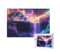 Puzzles Sueño 1000 Adultos, Puzzle Caer con Cajas y Cartel, Juego Clásico de Puzzle Arte para Entretenimiento Adultos, Regalos de Decoración del Hogar para Pasatiempos Creativos de Mujeres 2T-424