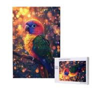 Puzzles Sueño 3000 Adultos, Puzzle Loro con Cajas y Cartel, Juego Clásico de Puzzle Arte para Entretenimiento Adultos, Regalos de Decoración del Hogar para Pasatiempos Creativos de Mujeres 2T-1986