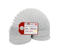 PVC Aire de Salida Manguera 100MM 6m Secadora Acondicionado Campana Extractora