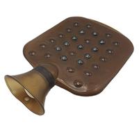 PVC bolsa de agua caliente con 11 imanes Rosa con grano 29 x 19 cm para 1300 ml
