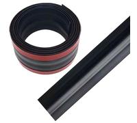 PVC Canaleta Cables Suelo Cavidad Protector Oculta Adhesiva Pasacables Cubre para El Hogar, Oficina(Color: Nero, S: 2m)