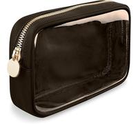 PVC Cosmetic Bag Transparent Storage Makeup Bag Shell Large Capacity Makeup Pouch Travel(Coffee)