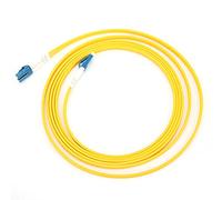 PVC del LC UPC del Alambre de Puente del Cable del cordón de Remiendo de la Fibra óptica para la estación Base de la comunicación