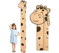 PVC Growth Chart, Kids Height Measuring Chart, Wall Mounted PVC Height Record Ruler, Animal Cartoon Height Measurement for Kids, Perfect for Wall Display and Measuring Children's Growth