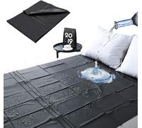 PVC Impermeables Kît Ṣȅxô Rês`traīňts Juego de Cubierta de Cama de Hoja de plástico 200x130cm Šêsxụ'ä'lȅs 10D7