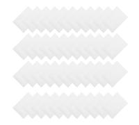 PVC Láminas Autoadhesivas Transparente 100 Piezas | Alta Transparencia y Acabado No Reflectante, Protección Autoadhesiva, para Proyectos DIY y Oficina