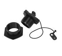 PVC Lightweight Hex Drain Valve, Inflatable Dinghy Drain Valve Adapter Air Plugs Raft Canoe Airbed Accessory for Fishing Boat Kayak Canoe