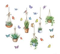 PVC para adhesivos estáticos de vidrio Nature Designs PVC para estática | Sin desorden para adherencia estática, sin pegamento, fácil reposicionamiento, se adapta a vidrio liso