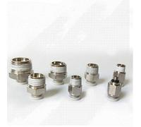 Pvc pipe 10pcs Black 6-16mm OD Hose Tube M5 1/4" 1/8" 3/8" 1/2" Male Thread Push In Joint Air Gas Connector Quick Pneumatic Fittings (Color : 4mm OD Hose, Specification : 14) Plumbing Fittings