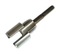 PVC Pipe Threader, Internal Water Pipe Thread Opener Tool, Carbon Steel Tap Thread Cutter for Electric Drill, Sturdy Plumbing Re-Threading for Home, Workshop and Maintenance