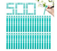 PVC Plant Tags 500 Pack, Garden Stump Markers | Wrap Around Tree Labels, Adjustable Waterproof Nursery Seedlings, Reusable Outdoor Plant Identification Markers For Vegetables, Trees, Greenhouse Org