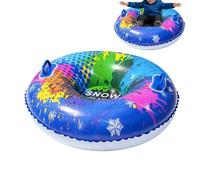 PVC Portable Cold-Resistant Sled, 37.4Inch PVC Inflatable Snow Tube, For Adults Kids Children Girls Boys Families Friends Couple Outdoor Ski Resort