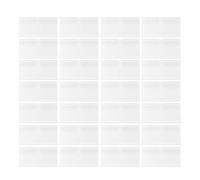Pvc Portaetiquetas Transparentes Colgantes para Estantes 50 Piezas