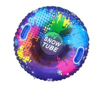 PVC Snow Tubes, Snowboard Sledding Tube, Inflatable Snow Sled, Snow Tube, Heavy Duty Sport Sled, Outdoor Sledding Tube, Winter Sports Equipment, Inflatable Sport Toys For Sport 33.46x33.46 Inches