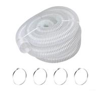 PVC transparente de la manguera del vacío de 50m m con la primavera de acero para el seco húmedo para el vacío