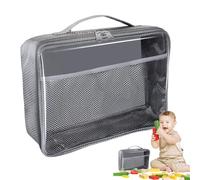 PVC Zipper Toy Storage Bags, 10.04x8.07x2.17 inches Waterproof Portable Design Waterproof Toy Bags for Receipts, Documents, Cosmetics, Toys, Bills, and Photos