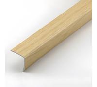 PVCProtectors 100 cm - Paquete de 3 protectores para pared y ángulo de protección contra golpes y arañazos, ideal para niños seguros (Sle 23, 20 mm)