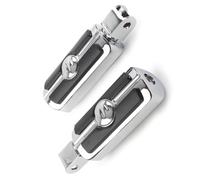 PVCUHWF Estribos para Moto Compatible con Shadow para VT1100 para Spirit 1999 2000 2001 2002 2003 2004 2005 2006 2007 1 Par De Estriberas Delanteras Y Traseras para Motocicleta