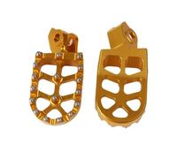 PVCUHWF Estribos para Moto Compatible con Suzuki para RMZ450 2008 2009 2010 2011 2012 2013 2014 2015 2016 2017 2018 1 Par De Reposapiés De Motocicleta Estriberas Pedales