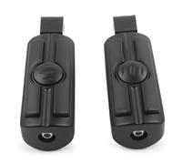 PVCUHWF Estribos para Moto Compatible con VTX1300C 2004 2005 2006 2007 2008 2009 para VT750 2004 2005 2006 1 Par De Reposapiés Delantero Izquierdo Y Derecho para Motocicleta