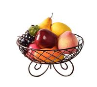 PVGYUJFD Bandeja creativa para frutas Plato de fruta simple, plato europeo frutos secos, cesta for el hogar/(Light Green)