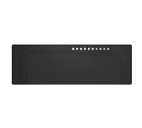 Pvnoocy Alfombrilla de limpieza de armas, alfombrilla de limpieza de pistolas, alfombrilla de silicona antideslizante y resistente a la abrasión, resistente al aceite y al agua, con orificios en