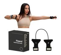 Pvolve P.Band - Banda de Resistencia para Ejercicio, Equipo de Entrenamiento en casa para ejercitar la Parte Superior del Cuerpo, Incluyendo los Brazos y el núcleo