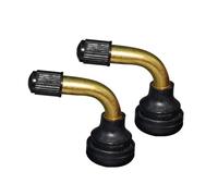 PVR40 50 60 70 - Válvulas de neumático de repuesto para válvulas de neumáticos, base de goma doblada de 90 grados, 1 par de neumáticos de motocicleta