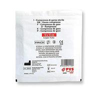 PVS GAZ111 Compressed gasa estéril para compresión y absorción, 1 unidad, 10 x 10 cm