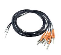 PVTLCYBI 1 Unidad de Sensor de Fibra óptica Multi-Cabezal de reflexión difusa, sonda de línea de Fibra óptica, un Cable 2468(A Three Way Fiber)