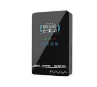 PVTLCYBI Inversor híbrido Fuera de la Red de 4000 W, 24 V, 140 A, 5600 W, MPPT, Cargador Solar, inversor de Onda sinusoidal Pura, Pantalla LCD de 6,25 Pulgadas