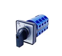 PVTLCYBI LW26-25 M07/4 - Interruptor de leva giratorio de transferencia de dos velocidades, cuatro secciones, 25 A