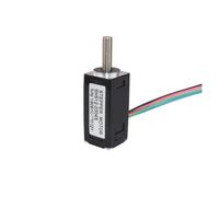 PVTLCYBI Motor Paso a Paso Nema 6, minimotor Paso a Paso Bipolar, 14 x 14 x 30 mm, 1,8 Grados, 0,58 Ncm (0,82 oz.in), 0,3 A, 4 Conductores