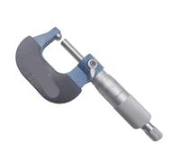 PVTLCYBI Puntas de Bola Micrómetro Exterior Espesor Curva Superficie Simple Doble redondez esférica SR en Forma de Arco Punto de Contacto Tope Tubo(Double Ball 0-25mm)