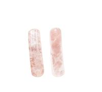 PVUVTNAHW 10 Uds. De conector de cristal de piedra de fluorita Natural, colgante, pulsera, collar, accesorios for la fabricación de joyas(White crystal)