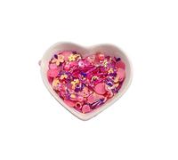 PVUVTNAHW 100g Mix Shapes Leaf Butterfly Flower PVC Sequins For DIY 3D Nail Art Wedding Craft Accessories(Gorgeous mei)