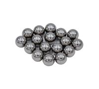 PVUVTNAHW Bolas de cojinete sólido de alta precisión de acero inoxidable AISI 316 G100 de 10 mm for válvulas, pulverizadores y amortiguadores.(50pcs)