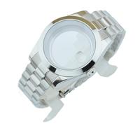 PVUVTNAHW Caja de Reloj con Cristal de Zafiro de 36MM/40MM Compatible con Movimiento NH34 NH35 NH36 PT5000 ETA2824 2836 Miyota 8215 8205 ST1612(with Date window2,40mm ETA2836 Miyota)