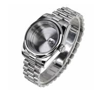 PVUVTNAHW Caja de Reloj de Acero 316l con Cristal de Zafiro de 36mm y 39mm y Correa President Compatible con Movimiento automático Nh35a Nh36 Nh34(3,36mm)