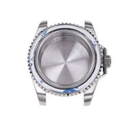 PVUVTNAHW Caja de Reloj de Acero Resistente al Agua con Cristal de Zafiro Compatible con Movimiento Nh35 Nh36, Piezas de Montaje de Reloj con Esfera de 28,5mm Mod(1)