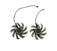PVUVTNAHW Ventilador enfriador for tarjeta gráfica GA91S2U de 85mm, 4 pines, Compatible con PNY Palit RTX 2060 SUPER 2070 GTX1660 Gamingpro Dual GPU(2PCS)