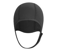 PW TOOLS baño Mujer - Gorro natación térmico Neopreno 2,5 mm | Gorro natación con Cubierta térmica para la Cabeza con Correa autoadhesiva, Gorro Ajustable para Nadar para Hombres