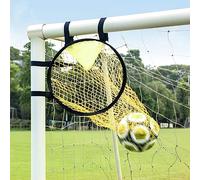 PW TOOLS Football Net - Top Bins Fútbol, Football Target Net, Football Goal Football Target Practice, Soccer Goal Net Top Bins, Football Training Equipment
